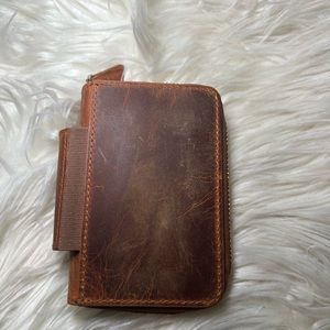 Galen Leather EDC Wallet Crazy Horse